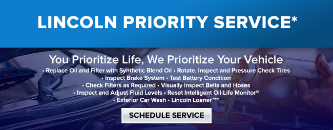 Lincoln priority service
