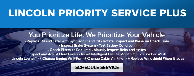 Lincoln priority service Plus