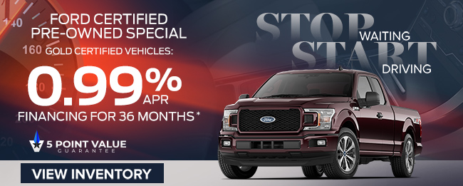 Ford Certified Pre-Owned Special
