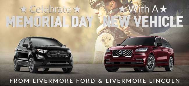 Celebrate memorial Day with a New Vehicle