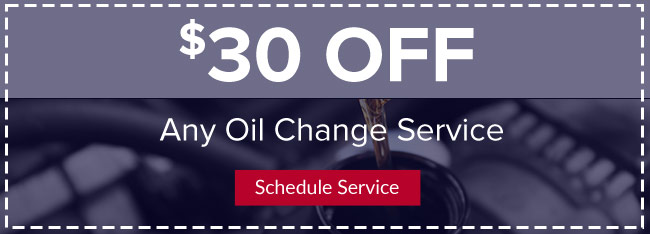 $30 off any oil change service