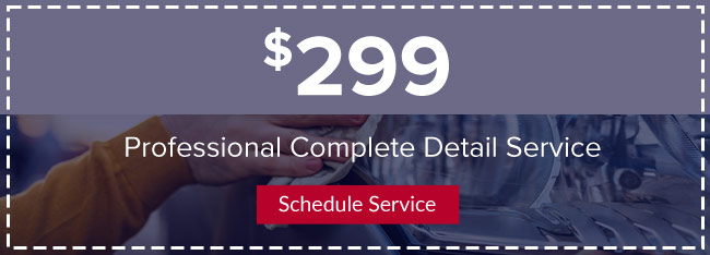 $299 for professional complete detail service