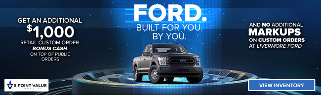 Custom Order your new Ford
