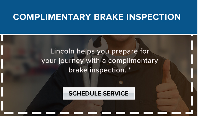 Complimentary brake inspection