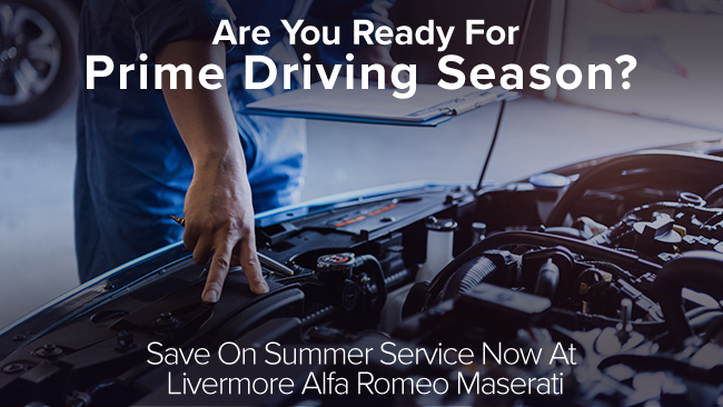 Promtional Service Offers on Alfa Romeo and Maserati Vehicles in Livermore California