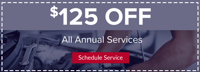 $125 off all annual services