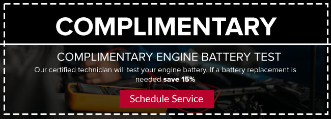 Complimentary Engine Battery Test