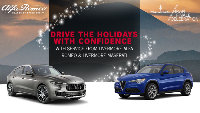 Drive the Holidays with Confidence with Service From Livermore Maserati