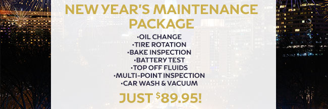 New Year’s Maintenance Package