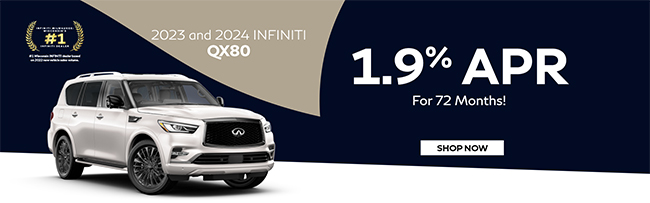 special offer on 2023 INFINITI QX80