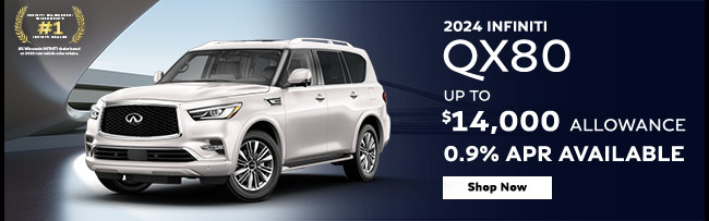 special offer on 2024 INFINITI QX80