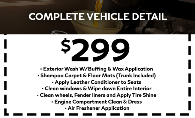 Complete vehicle detail