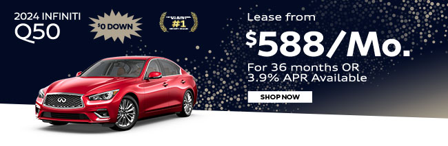 special offer on 2024 INFINITI Q50