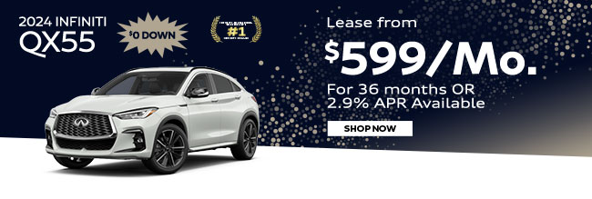 special offer on 2024 INFINITI QX55