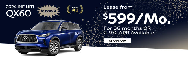 special offer on 2024 INFINITI QX60