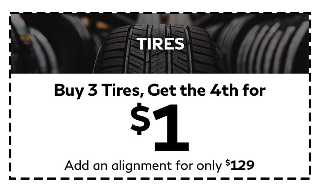 special offer on tires for vehicles