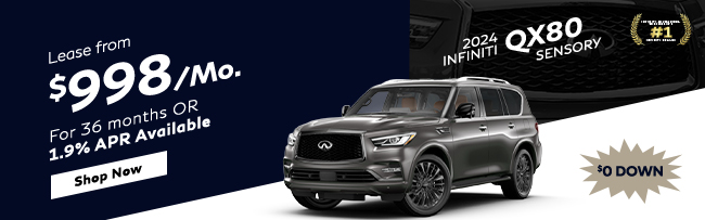 special offer on 2024 INFINITI QX80
