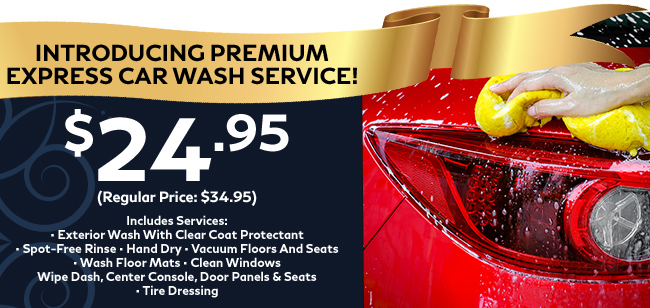 Introducing Premium Express Car Wash Service! 