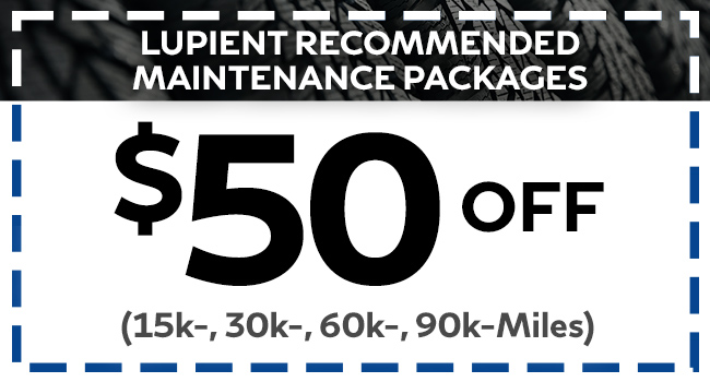 Lupient Recommended Maintenance Packages
