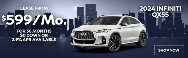 special offer on 2024 INFINITI QX55