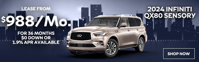 special offer on 2024 INFINITI QX80