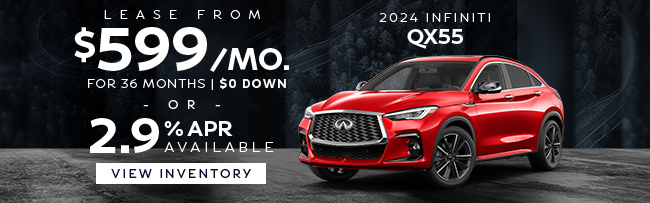 special offer on 2024 INFINITI QX55