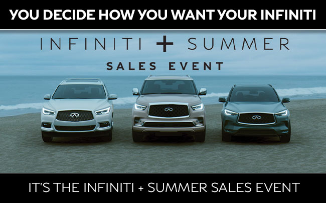 YOU Decide How You Want Your INFINITI