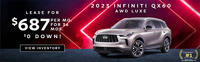 special offer on 2023 INFINITI QX60