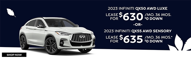 special offer on 2023 INFINITI QX50 or QX55