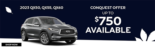special offer on 2023 INFINITI QX50, QX55 and QX60