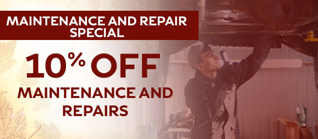 Maintenance and Repair Special