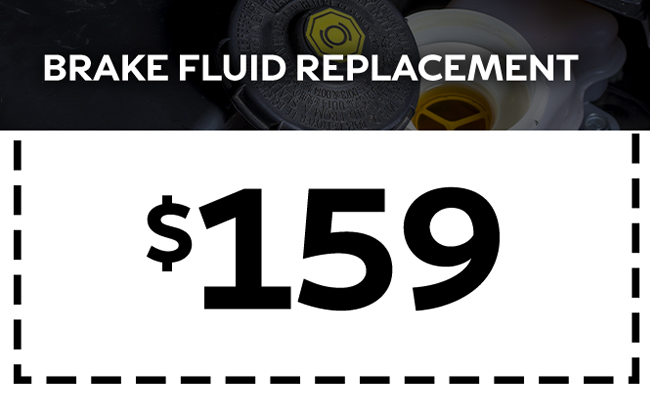 brake fluid replacement offer