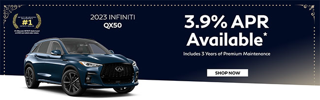 special offer on 2023 INFINITI QX50