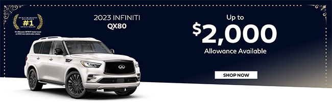 special offer on 2023 INFINITI QX80