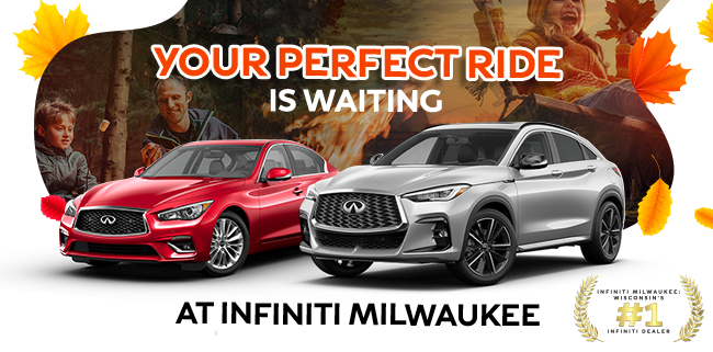 Your perfect ride is waiting at Infiniti Milwaukee