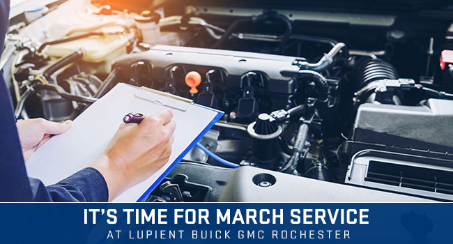It’s Time For March Service