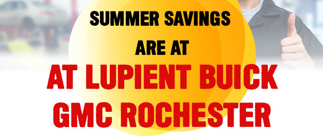 At Lupient Buick GMC Rochester