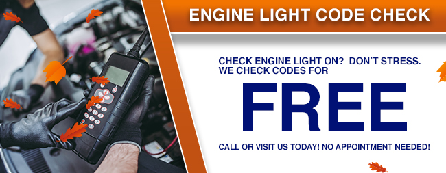 Free Engine Light Code Check