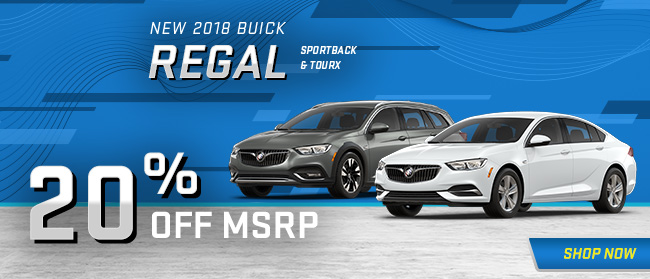 2018 Buick Regal Sportback and TourX