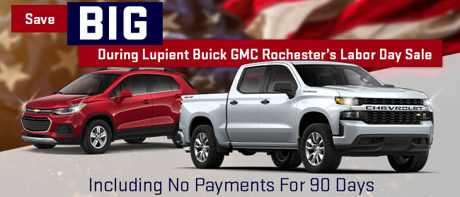 Save BIG During Lupient Buick GMC Rochester’s Labor Day Sale