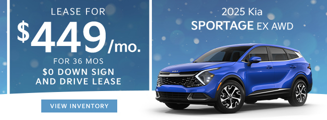 2025 Kia Sportage offer