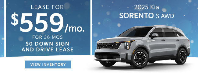 2025 Kia Sorento offer