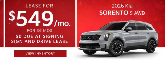 2025 Kia Sorento offer