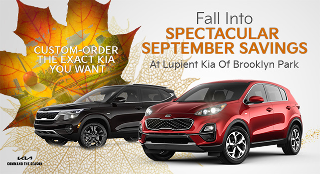 promotional offer from Lupient Kia