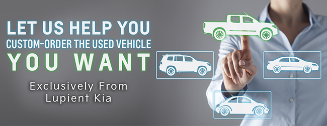 Let us help you custom-order the used vehicle you want