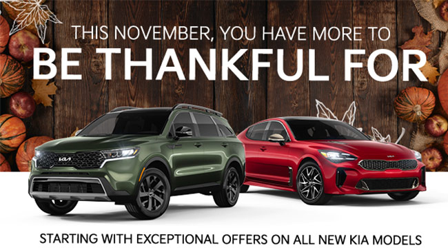 promotional offer from Lupient Kia