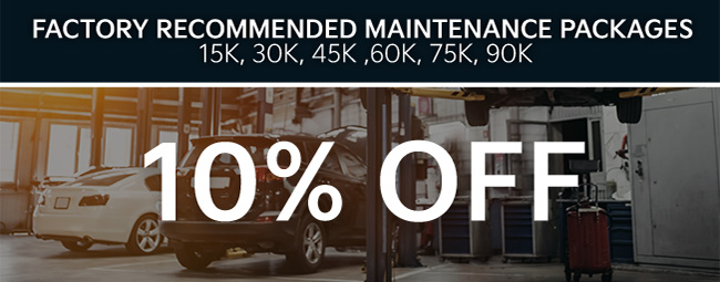 ten percent off maintenance packages