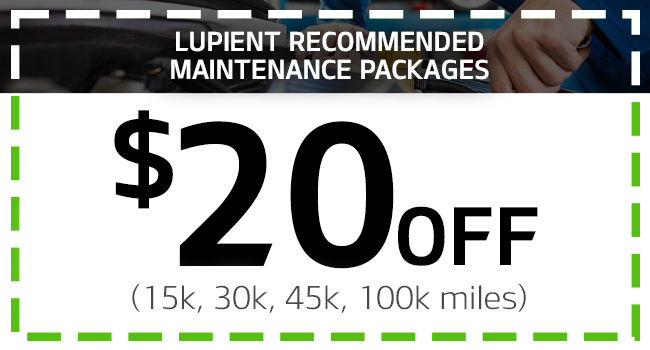 Lupient Recommended Maintenance Packages