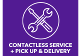 Contactless Service + Pick Up & Delivery