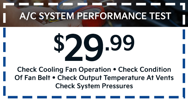 A/C System Performance Test
